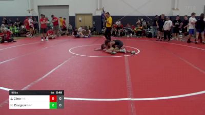 96 lbs Pools - Jonathan Cline, The Asylum Black vs Henry Craiglow, Dayton Bandits