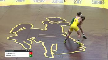 125 lbs Josh Jensen, Utah Valley vs Drake Foster, Wyoming