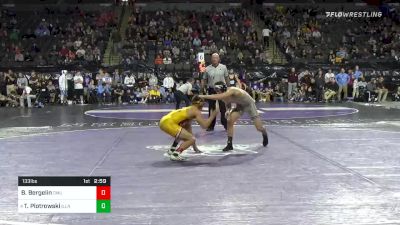 133 lbs Prelims - Brock Bergelin, Central Michigan vs Travis Piotrowski, Illinois