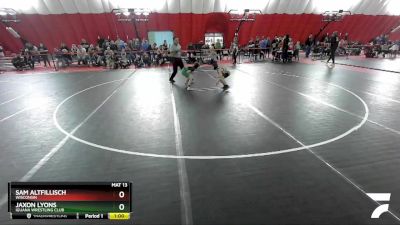 62-62 lbs Round 1 - Jaxon Lyons, Iguana Wrestling Club vs Sam Altfillisch, Wisconsin