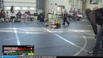 115 lbs Round 2 (6 Team) - Jackson Weller, Germantown Wrestling vs Gino Schinina, Scorpions