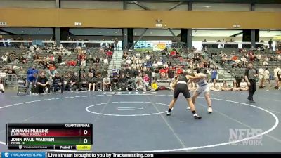 175 lbs Quarterfinals (8 Team) - Jonavin Mullins, Elgin Public Schools vs John Paul Warren, Pryor