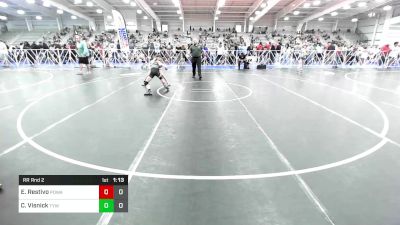 75 lbs Rr Rnd 2 - Evan Restivo, POWA vs Connor Visnick, TYW New Breed Jr High