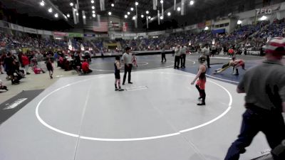 70 lbs Round Of 16 - Linkin Beard, Bear Cave vs Hunter Johnston, West Grand