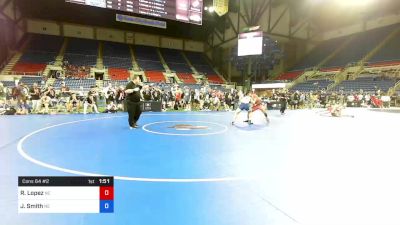 182 lbs Cons 64 #2 - Raul Lopez, North Carolina vs Jt Smith, Nebraska