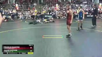 92 lbs Quarterfinals (8 Team) - Hayden Nutt, Dundee Blue vs Connor Stoyk, Jackson Northwest