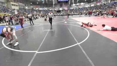 100 lbs Quarterfinal - Gunner Pearson, Fruita Middle School vs Cody Brickell, D11 Allstars