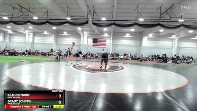 149 lbs Cons. Round 2 - Brady Schiffli, Manchester vs Keagen Mabie, Manchester