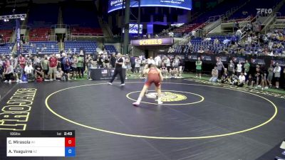 195 lbs Quarters - Connor Mirasola, Wisconsin vs Aidan Ysaguirre, Arizona