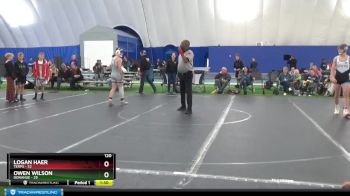 120 lbs Round 9 (10 Team) - Owen Wilson, Donahue vs Logan Haer, Terps