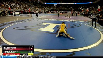 Cons. Round 2 - Carter Geschke, Lincoln North Star vs Tyler Durden, Papillion-LaVista