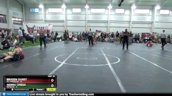 120 lbs Round 5 (10 Team) - Sierra Chiesa, Rambler vs Braden Durst, All American
