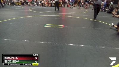 107 lbs Quarterfinal - Bently Nowak, The Untouchables vs Adler Hofer, Martin Mean Machine