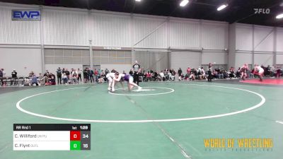 180 lbs Rr Rnd 1 - Clifford Williford, Untouchables 14u Purple vs Colton Flynt, Outlaws 14U