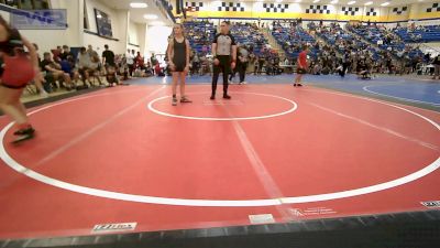 91-98 lbs Quarterfinal - Gracie Majors, Hilldale Youth Wrestling Club vs Cara Prock, Vian Wrestling Club