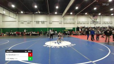 110 lbs Consi Of 16 #2 - Aidan Donohue, Rocky Point vs Ashten Haley, Cobleskill-richmondville