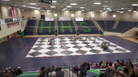 E.D. White HS "Thibodaux LA" at 2022 WGI Guard Atlanta Regional