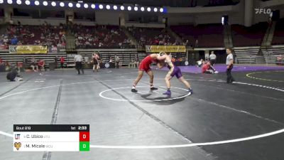 197 lbs Quarterfinal - Cesar Ubico, Utah Tech vs Matthew Micale, West Chester