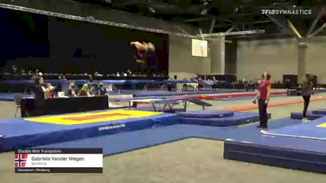 Gabriela Vander Wegen - Double Mini Trampoline, Gymfinity - 2021 USA Gymnastics Championships