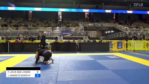 FRANCESCA JOLIE ADA LIZAMA vs JULIANA BARRETO BISPO PIMENTEL 2024 Pan Jiu Jitsu IBJJF Championship