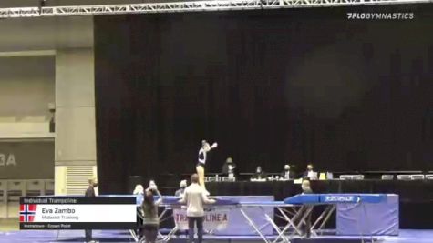 Eva Zambo - Individual Trampoline, Midwest Training - 2021 USA Gymnastics Championships
