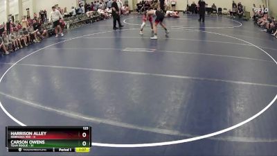 125 lbs Semis & 1st Wrestleback (8 Team) - Carson Owens, Team Rogue vs Harrison Alley, Nebraska Red