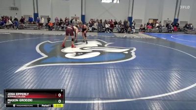 165 lbs Champ. Round 2 - Mason Grodzki, RIT vs Josh Epperly, Roanoke College