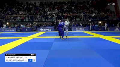 ZAFEIRIA PANAGIOTARAKOU vs HANNAH KATHARINA RAUCH 2023 European Jiu-Jitsu IBJJF Championship