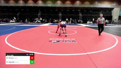 125 lbs Round Of 16 - Nico Provo, UNATT-Unattached vs Nicolas Aguilar, Clackamas