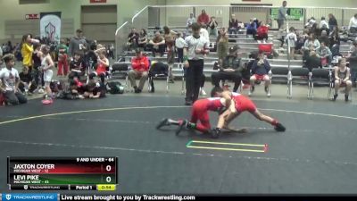 64 lbs Cons. Semi - Levi Pike, Michigan West vs Jaxton Coyer, Michigan West