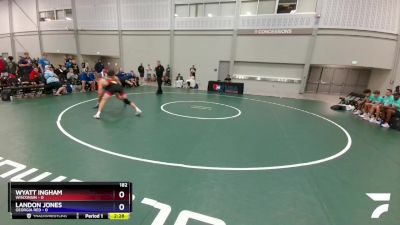 182 lbs Round 1 (8 Team) - Wyatt Ingham, Wisconsin vs Landon Jones, Georgia Red