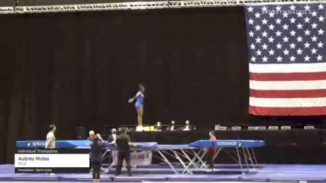 Aubrey Myles - Individual Trampoline, STLE - 2021 USA Gymnastics Championships