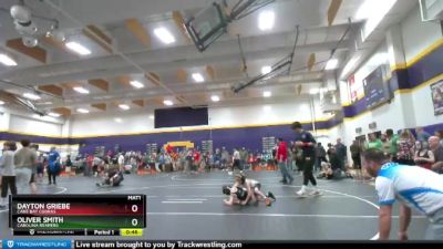 44 lbs Quarterfinal - Dayton Griebe, Cane Bay Cobras vs Oliver Smith, Carolina Reapers