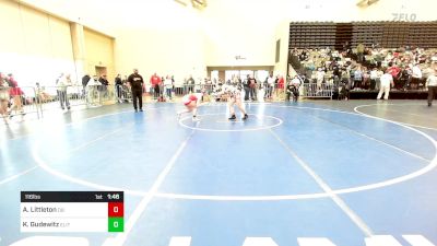 116 lbs Semifinal - Autumn Littleton, Dover Bandits vs Kylie Gudewitz, Elite NJ