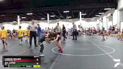 56 lbs Round 3 (4 Team) - Esa Ahmed, HFL vs Landon Walker, Glasgow WA