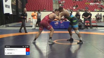 125 kg Con 16 #2 - Zachery Roseberry, Navy-Marine Corps RTC vs Ernest James, Valley RTC