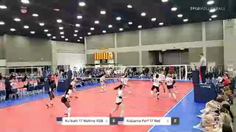 Ku'ikahi 17 Wahine RSB vs Alabama Perf 17 Red - 2022 JVA World Challenge presented by Nike - Expo Only