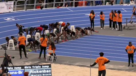 High School Girls' 55m Unseeded, Prelims 5