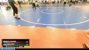 110 lbs Rd# 6- 9:00am Saturday Final Pool - Bradley Wagner, M2TC Red vs Greyson Music, Nauman Red