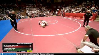 126 lbs D1/d2/d3 Finals (sat 3:00 P.m.) - Blakelee Bastien, Luxemburg-Casco vs Drake Ingham, Prairie Du Chien