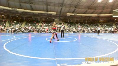 84 lbs Consi Of 16 #1 - Fernando Jimeno, Ranger 47 Wrestling Club vs Wyatt Haire, HURRICANE WRESTLING ACADEMY