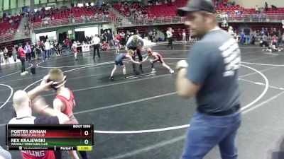 62 lbs 7th Place Match - Rex Krajewski, Waverly Wrestling Club vs Porter Kinnan, Cozad Wrestling Club