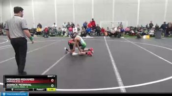 98 lbs Round 2 (4 Team) - Mohamed Mohamed, Nebraska Blue vs Derrick Merrival, South Dakota Mania