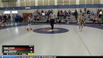 90 lbs Round 1 (4 Team) - Isaac Young, Noblesville vs Dean Senteney, Franklin Central