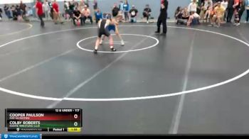 117 lbs Round 2 - Cooper Paulson, Mat-Su Matmen vs Colby Roberts, KODIAK WRESTLING CLUB