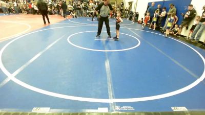 46 lbs Round Of 32 - Hudson Haynes, Sperry Wrestling Club vs Timber Keeling, Heat