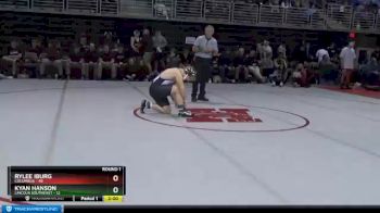 182 lbs Round 1 (8 Team) - Rylee Iburg, Columbus vs Kyan Hanson, Lincoln Southeast