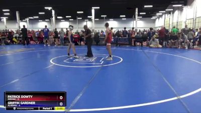 106 lbs Placement Matches (16 Team) - Patrick Dowty, Indiana vs Griffin Gardner, Alabama