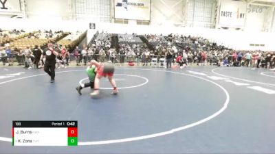 188 lbs Cons. Semi - Kayden Zona, Celtic Wrestling Club vs Jason Burns, NWAA