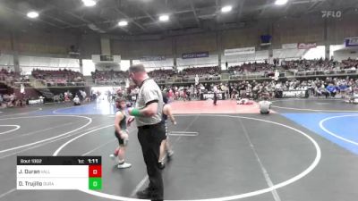 73 lbs Quarterfinal - Jaxyn Duran, Valley Bad Boys vs Diesel Trujillo, Duran WC